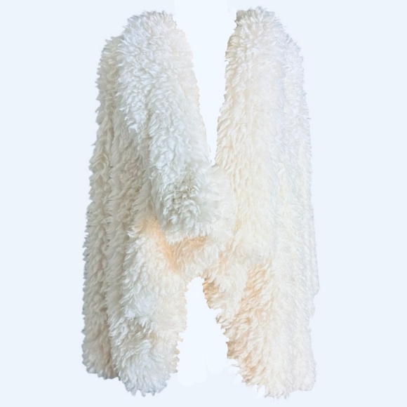 Brand New Daily Practice by Anthropologie Faux- Fur Jacket - Picture 3 of 7